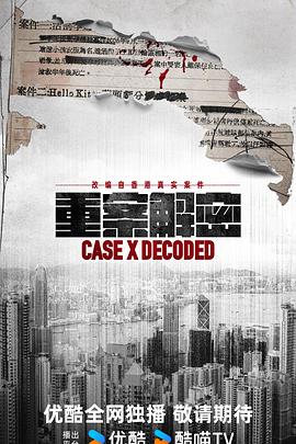 重案解密海报